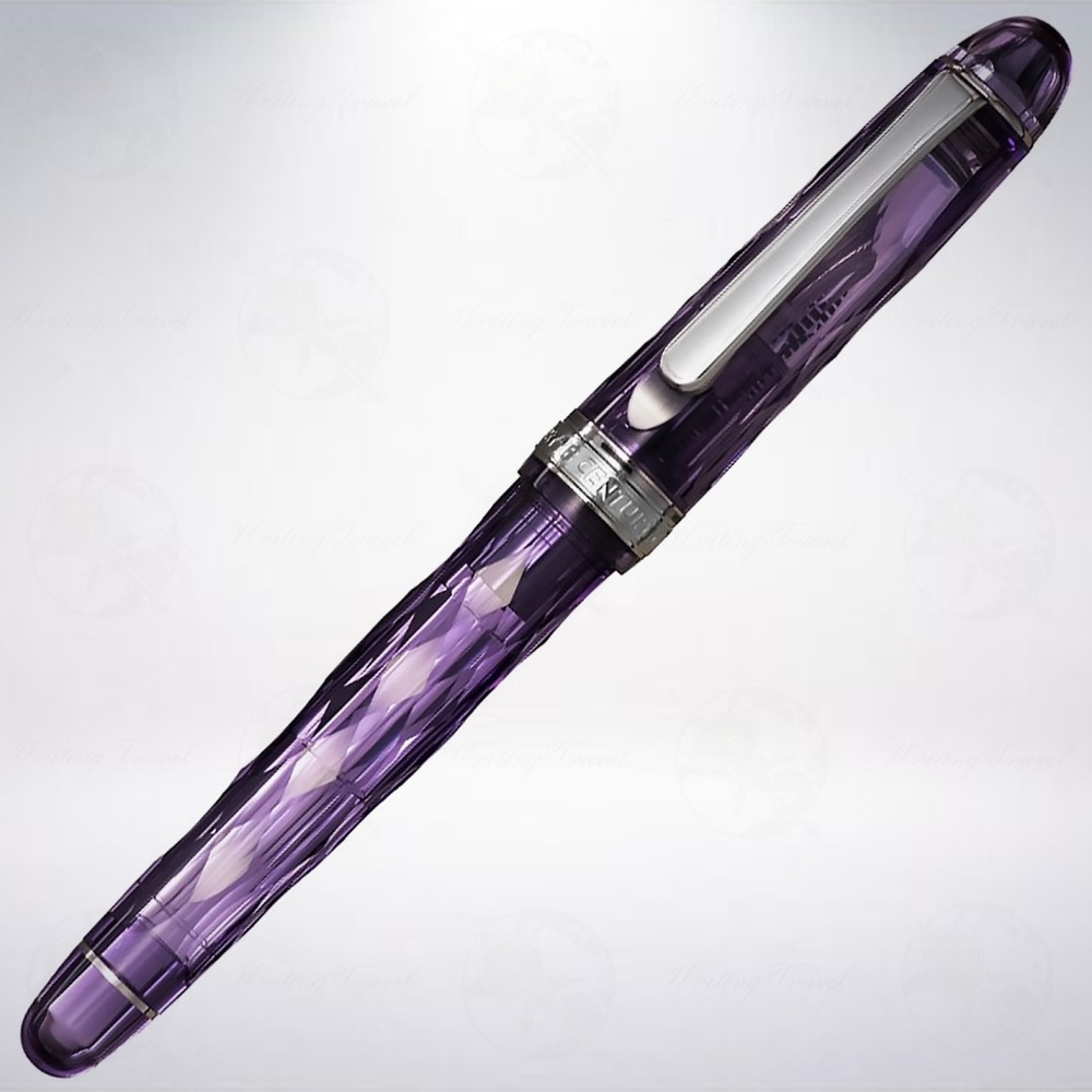 日本 Platinum 白金 #3776 富士旬景 2020限定14K金鋼筆: 紫雲/SHIUN-細節圖2