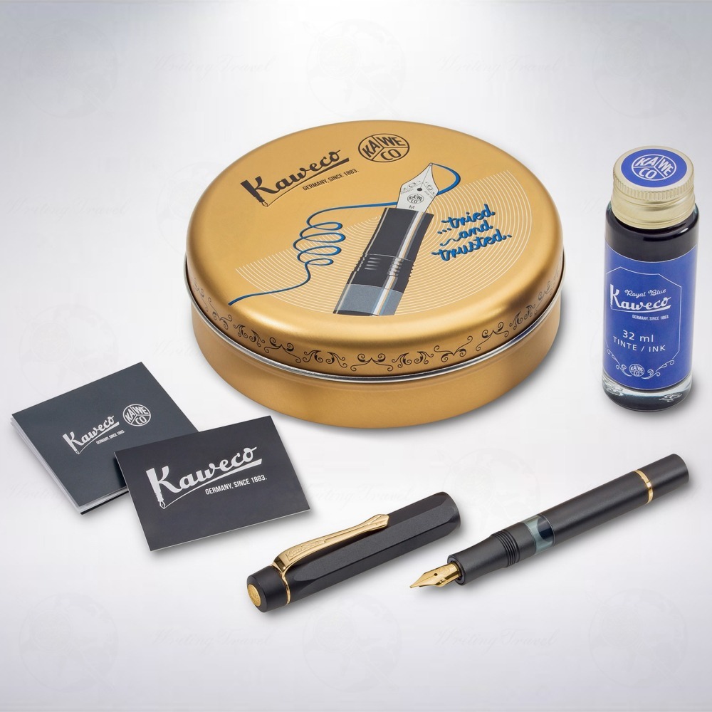 德國 Kaweco PISTON Sport AL 活塞上墨鋼筆: 黑色-細節圖2