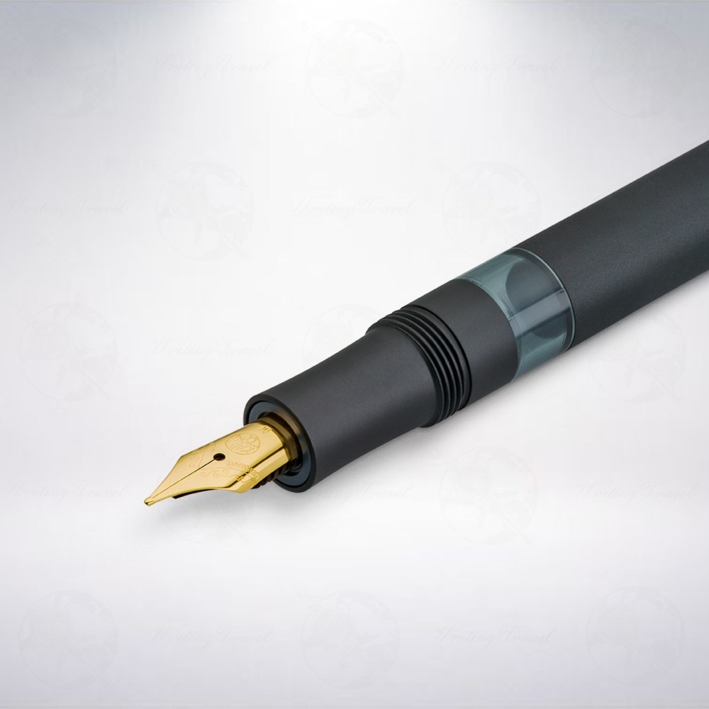 德國 Kaweco PISTON Sport AL 活塞上墨鋼筆: 黑色-細節圖5