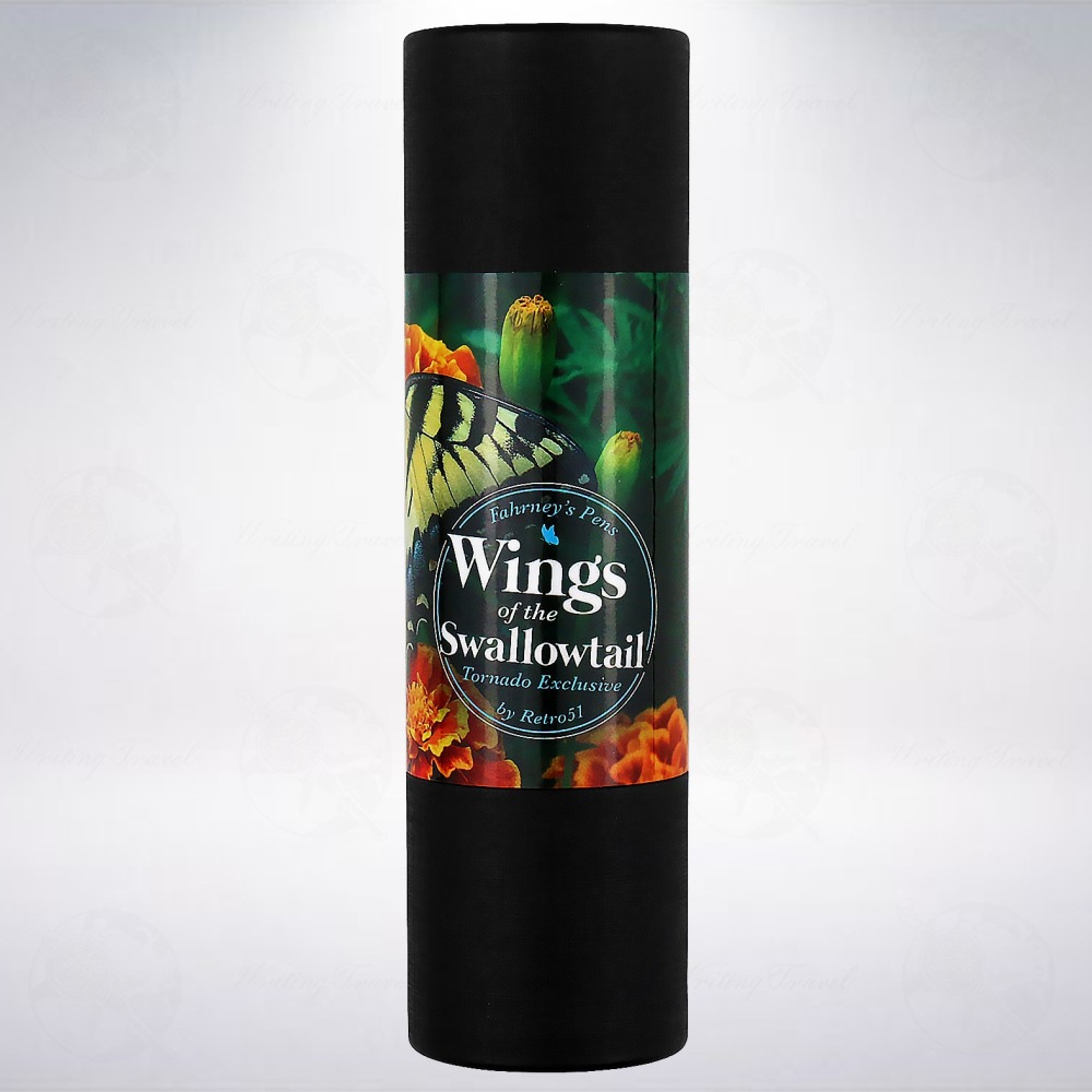 絕版! 美國 Retro 51 Tornado rollerball 限定版鋼珠筆: 燕尾蝶之翼-細節圖3