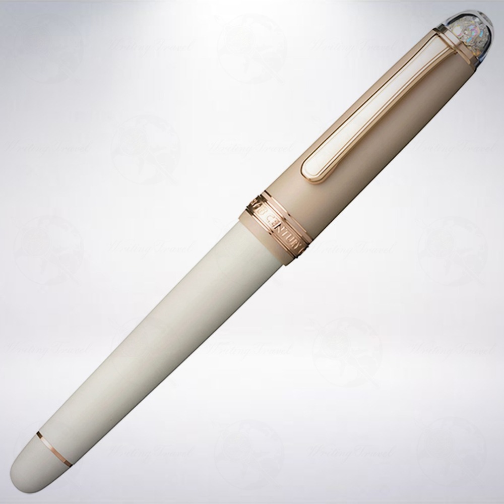 日本 Platinum 白金 #3776 Century 心形限量版鋼筆禮盒組: 磨砂茶拿鐵-細節圖3