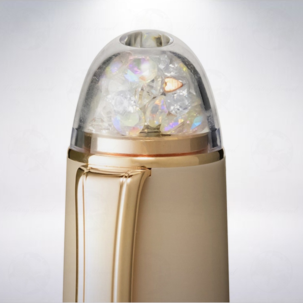 日本 Platinum 白金 #3776 Century 心形限量版鋼筆禮盒組: 磨砂茶拿鐵-細節圖4