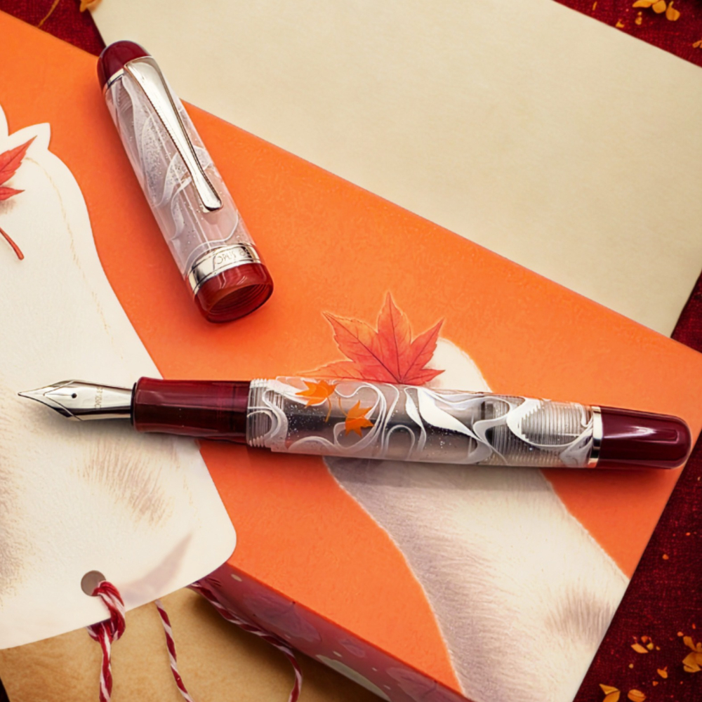 台灣 製筆精基 OPUS 88 JAZZ 正統滴入式上墨鋼筆: 貓掌/CatWalk-細節圖3