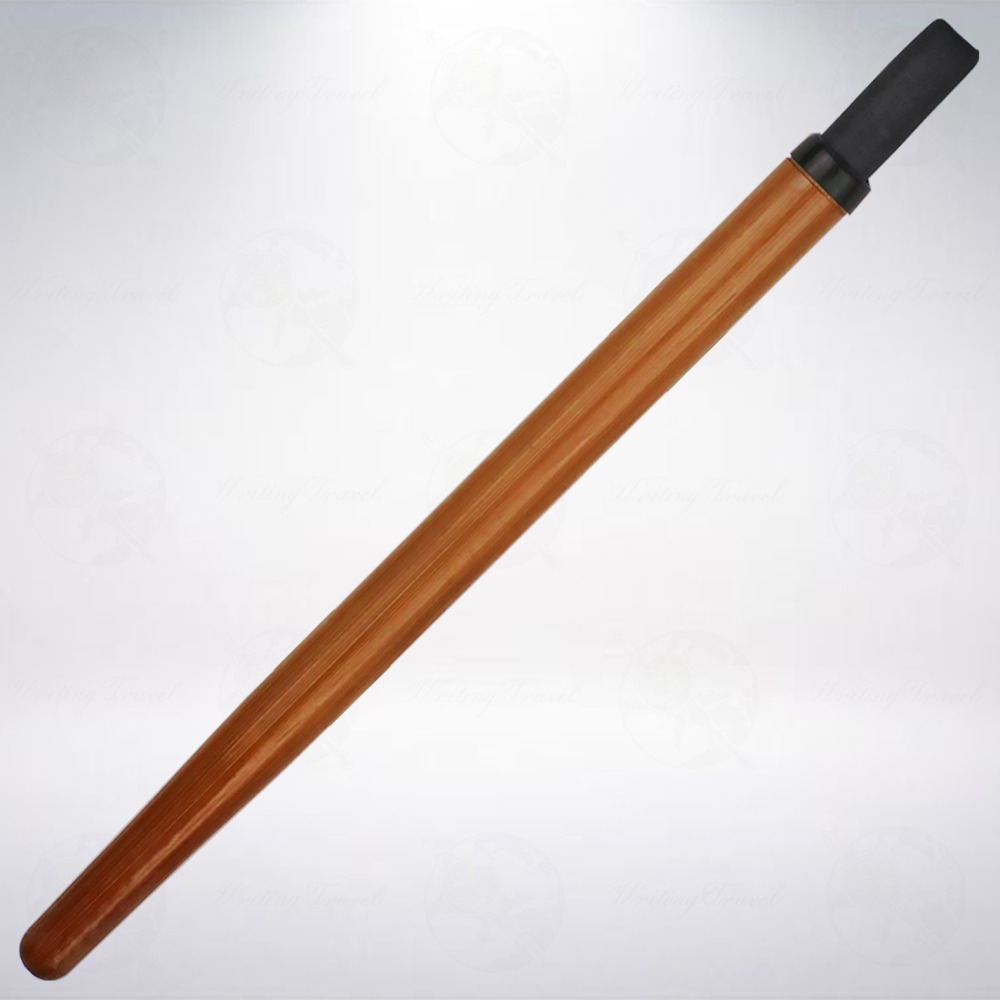 罕見! 日本 昭和時期古物 可收納式竹軸玻璃筆-細節圖2