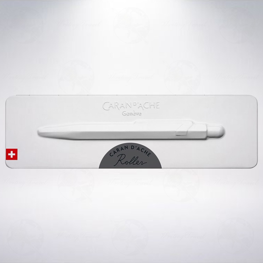 瑞士 卡達 CARAN D＇ACHE 849 Roller 鋼珠筆: 灰色-細節圖2