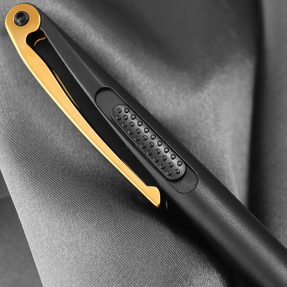 絕版! 德國 百利金 Pelikan Luigi Colani 聯名款原子筆: 金色/Gold-細節圖3