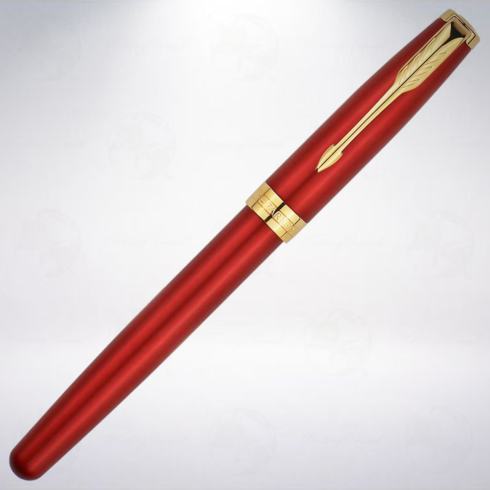 美國 派克 PARKER SONNET GT 卓爾系列18K鋼筆: 紅色-細節圖2