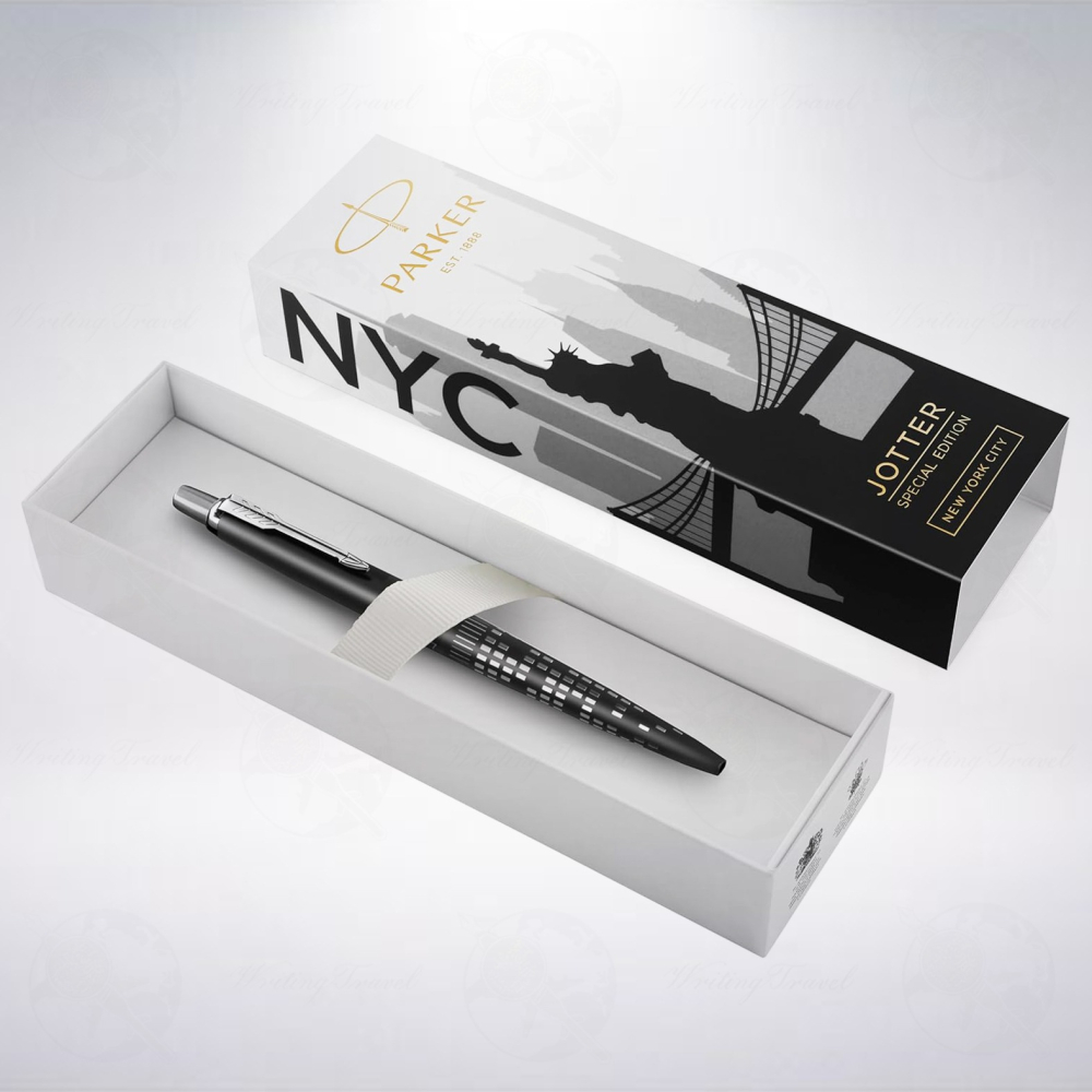 美國 派克 PARKER Jotter 城市天際特別版原子筆: 紐約/New York-細節圖2