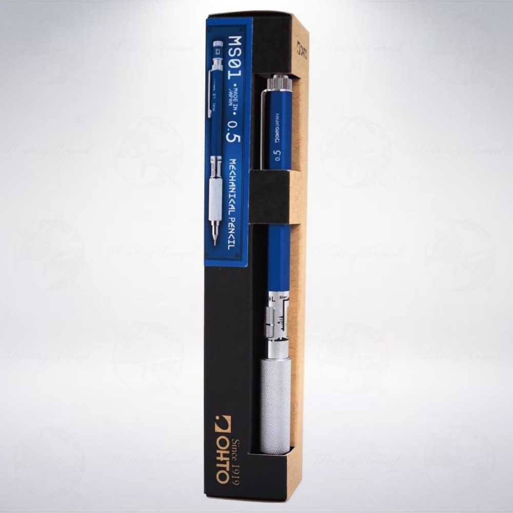 日本 OHTO MS01 0.5mm 製圖用自動鉛筆: 藍色-細節圖2