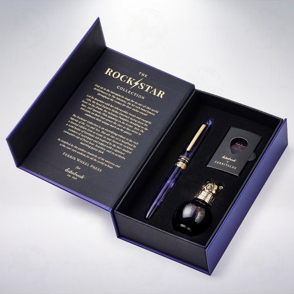 美國 Esterbrook FWP Estie ROCKSTAR 限定聯名鋼筆墨水禮盒組-細節圖11