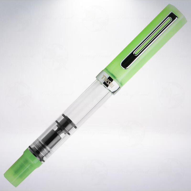 台灣 TWSBI 三文堂 ECO 活塞吸墨式鋼筆: 夜光綠-細節圖2