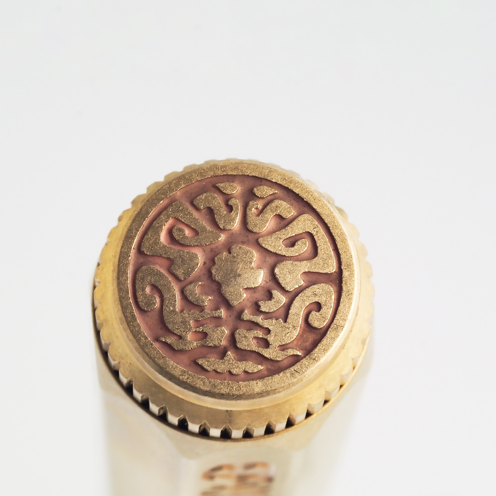 台灣 尚羽堂 黃銅系列真空上墨鋼筆: 由申甲龍年限定版-細節圖3