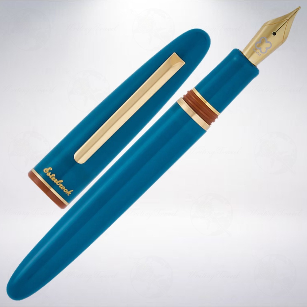 美國 Esterbrook Estie 回歸自然 鋼筆: 嬉皮藍-細節圖2