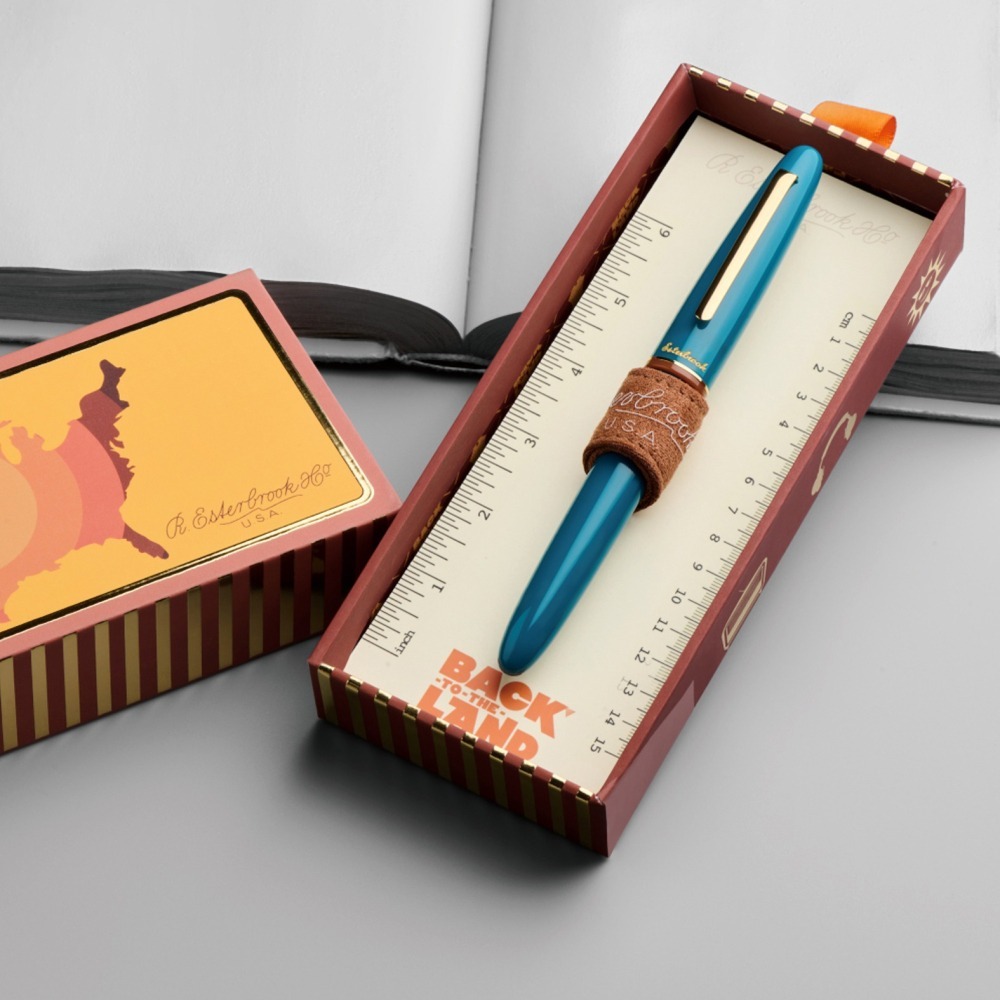 美國 Esterbrook Estie 回歸自然 鋼筆: 嬉皮藍-細節圖4