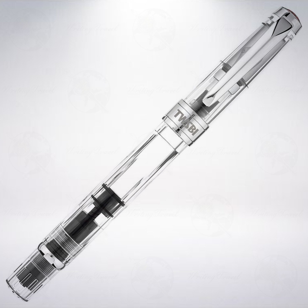 台灣 TWSBI 三文堂 DIAMOND #580 活塞鋼筆: 透明/Clear-細節圖2