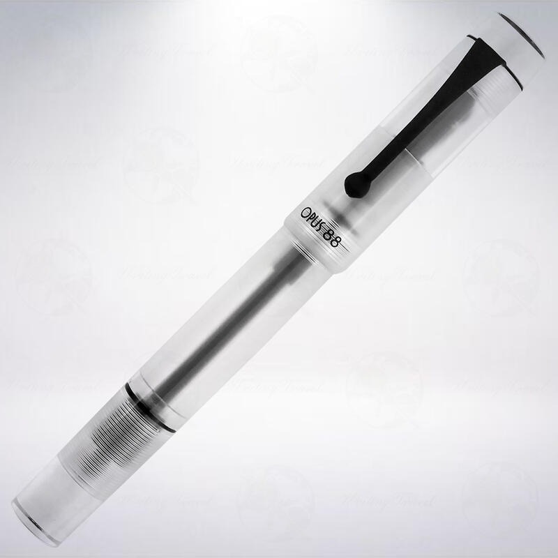 台灣 製筆精基 OPUS 88 KOLORO Demonstrator 滴入式彈性尖鋼筆: 透明-細節圖2