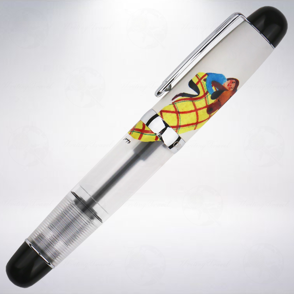 台灣 製筆精基 OPUS 88 Soupy Mini Pocket 口袋型正統滴入式鋼筆: 擁抱/Hugging-細節圖2