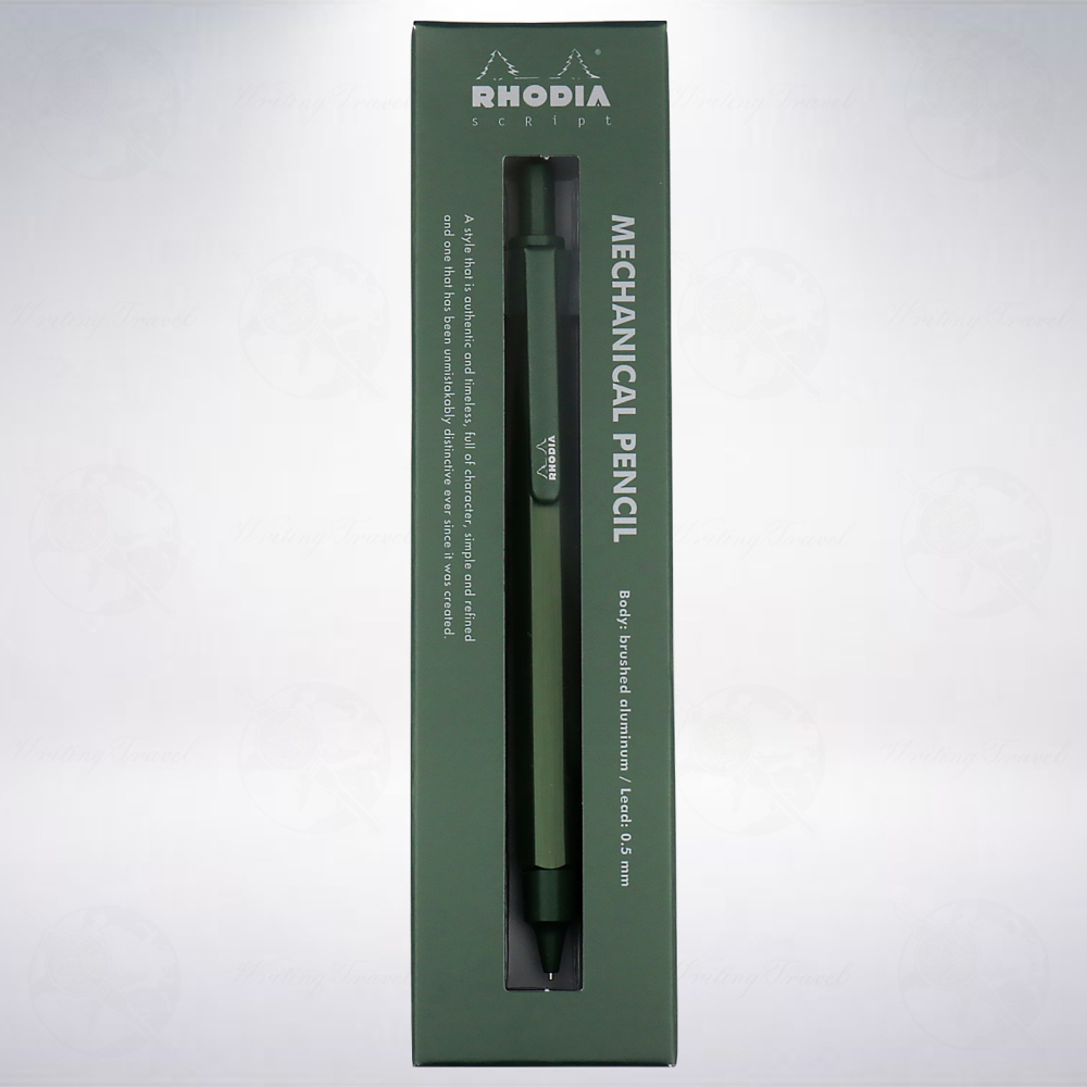 法國 RHODIA scRipt 2021限定款自動鉛筆: 鼠尾草綠/Sage Green-細節圖2