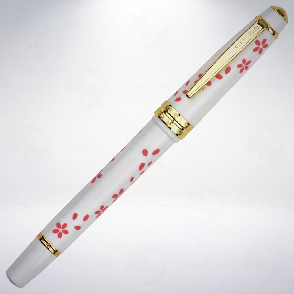 美國 CROSS 高仕 BAILEY LIGHT 貝禮輕盈系列 鋼珠筆: 櫻花綻放特別版-細節圖2