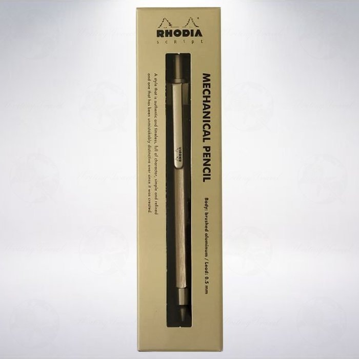 絕版! 法國 RHODIA scRipt 2022限定款自動鉛筆: 金色/Gold-細節圖2