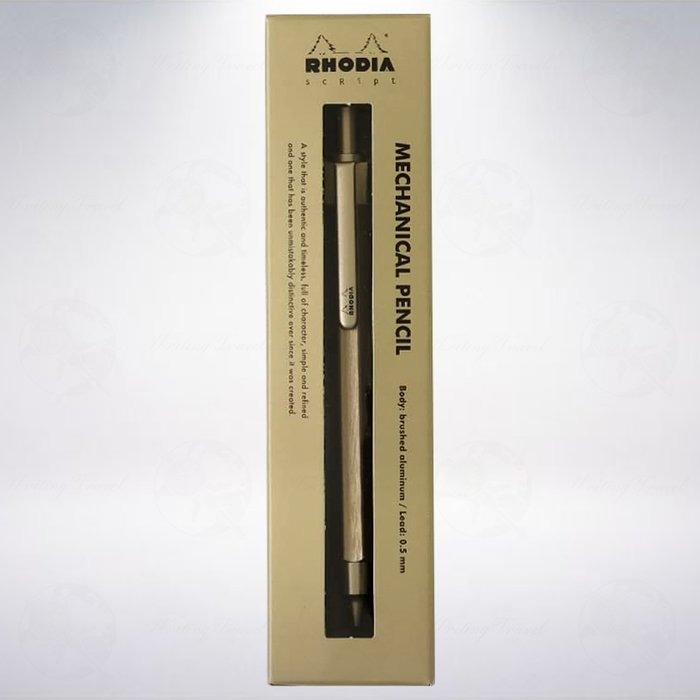法國 RHODIA scRipt 2022限定款自動鉛筆: 金色/Gold-細節圖2
