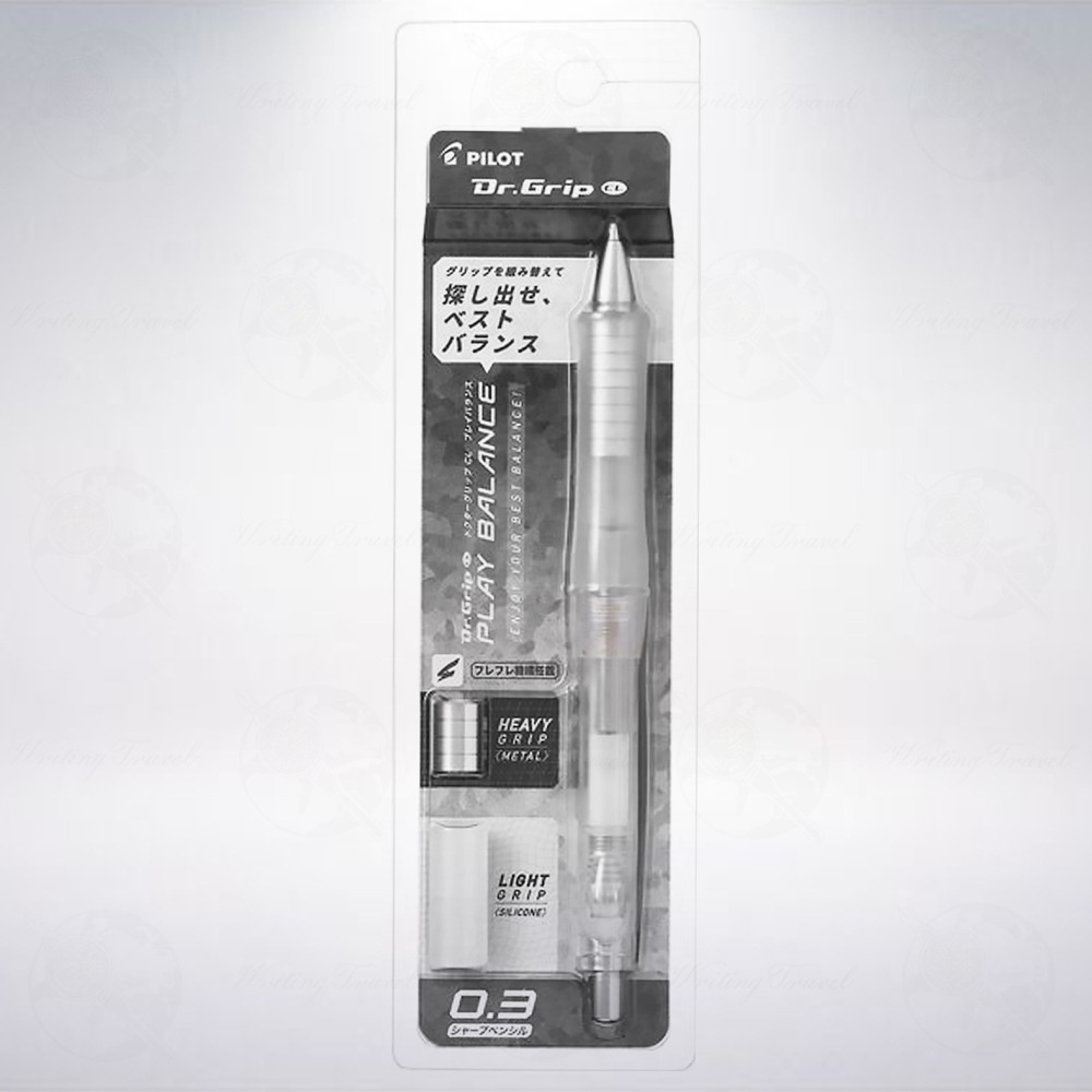 日本 PILOT 百樂 Dr. Grip CL PLAY BALANCE 0.3mm 搖搖自動鉛筆: 透明-細節圖2