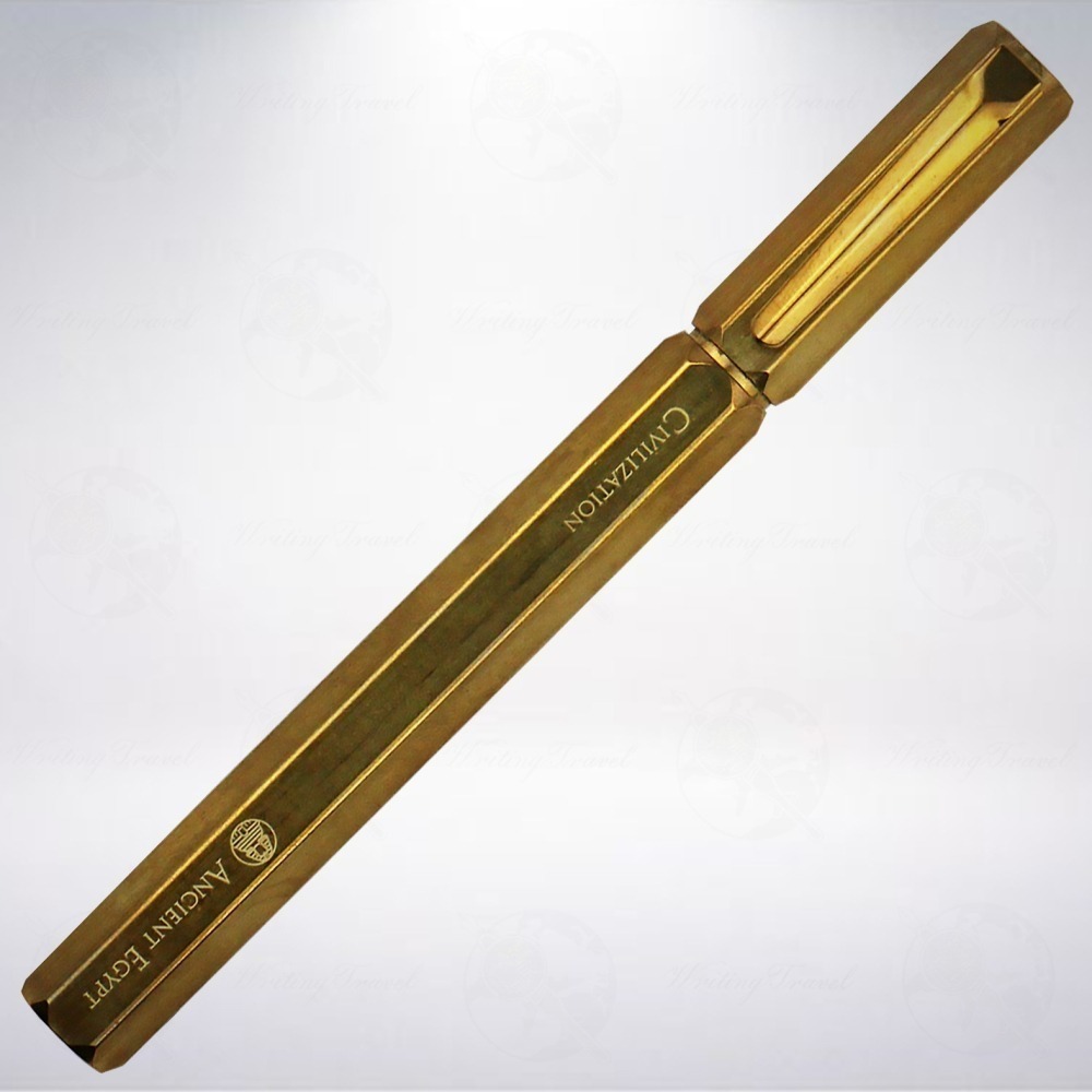 台灣 蒙恬 IWI CIVILIZATION 拾時系列黃銅鋼筆: 古埃及-細節圖2
