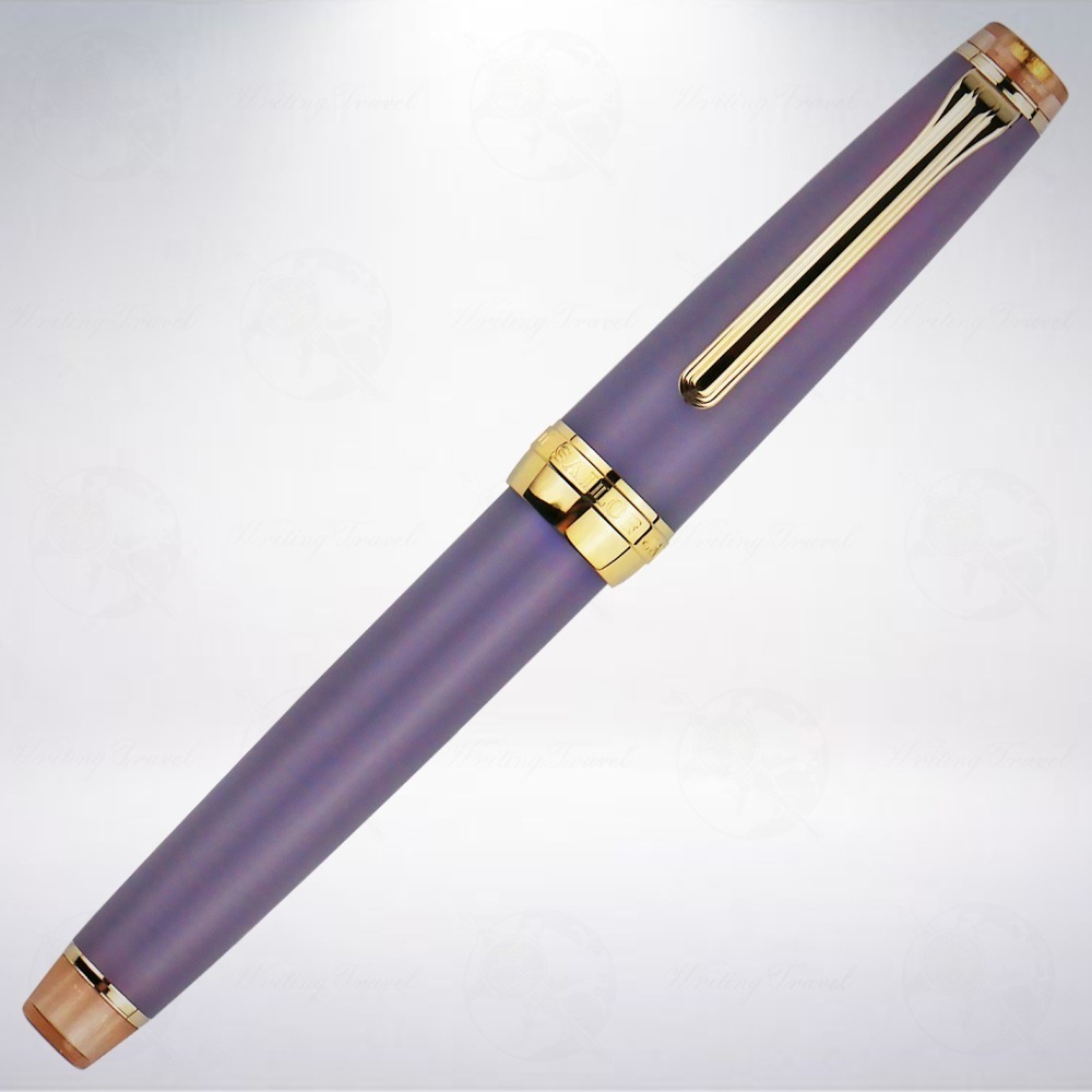 日本 寫樂 SAILOR PROFESSIONAL GEAR 四季織 SHIKIORI 雨音系列 21K 鋼筆: 霧雨-細節圖2