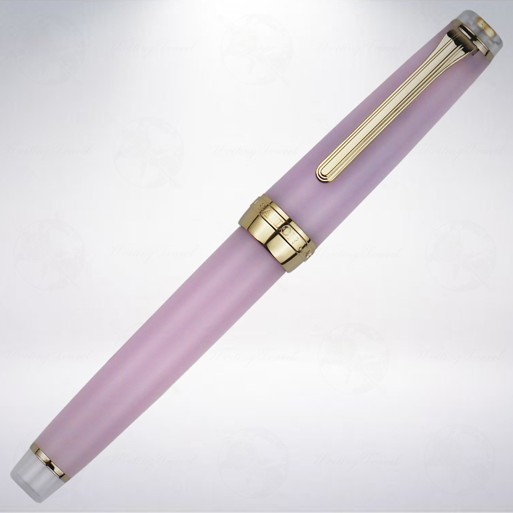 日本 寫樂 SAILOR PROFESSIONAL GEAR 四季織 SHIKIORI 雨音系列 21K 鋼筆: 凍雨-細節圖2