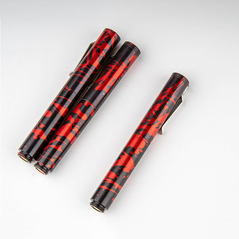 美國 Schon DSGN Classic Machined Pens 經典機械原子筆: 黑紅特別款-細節圖3
