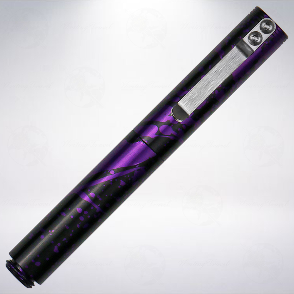 美國 Schon DSGN Classic Machined Pens 經典機械原子筆: 黑紫特別款-細節圖2
