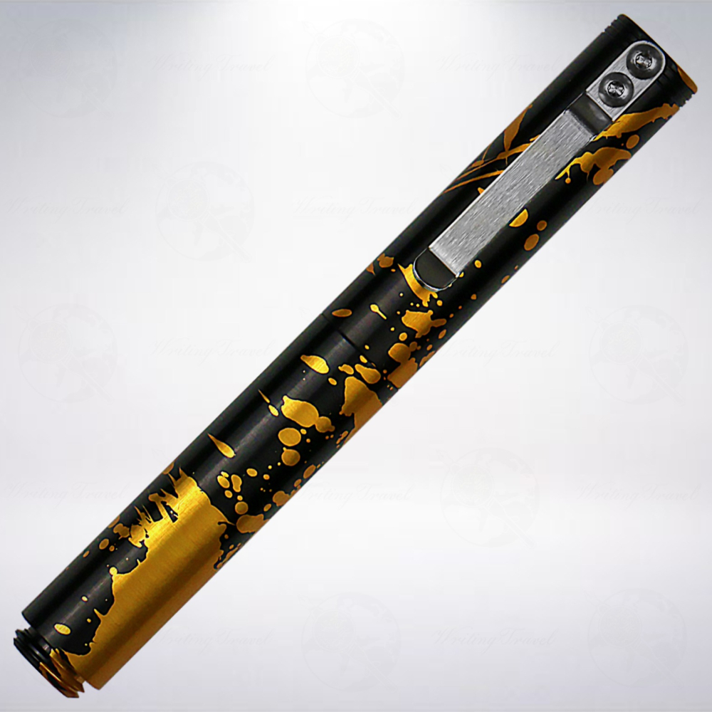 美國 Schon DSGN Classic Machined Pens 經典機械原子筆: 黑金特別款-細節圖2