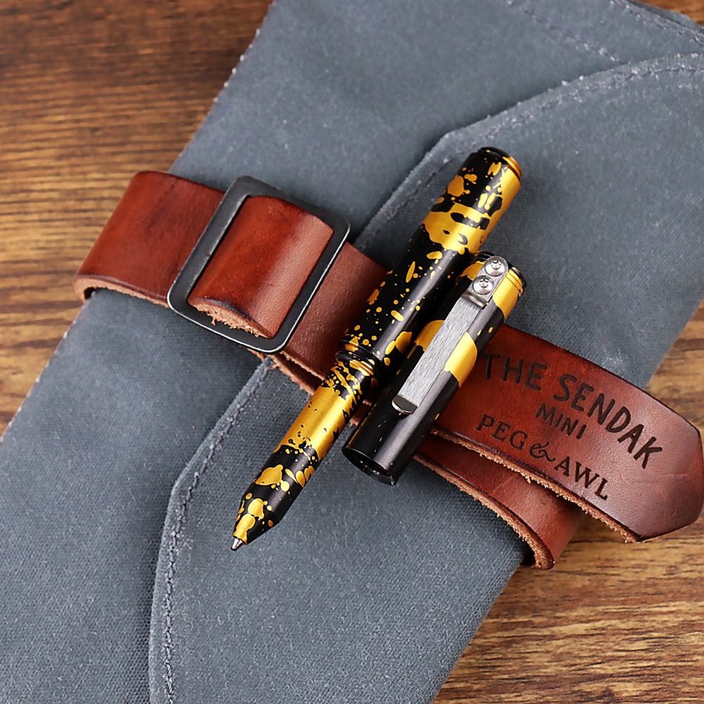 美國 Schon DSGN Classic Machined Pens 經典機械原子筆: 黑金特別款-細節圖4