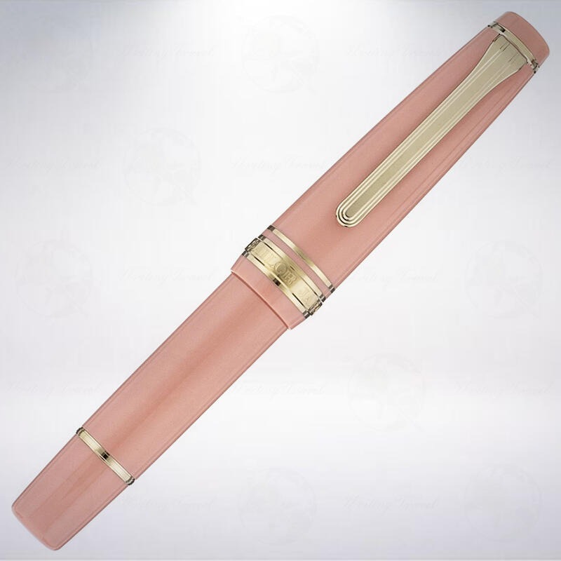 日本 寫樂 SAILOR PROFESSIONAL GEAR SLIM MINI 鋼筆: 萌粉/Zwin Pink-細節圖2