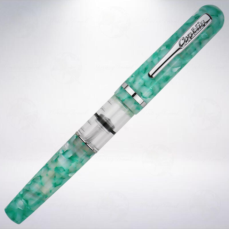 美國 Conklin Heritage Word Gauge 世紀指標系列鋼筆: 綠松石-細節圖2