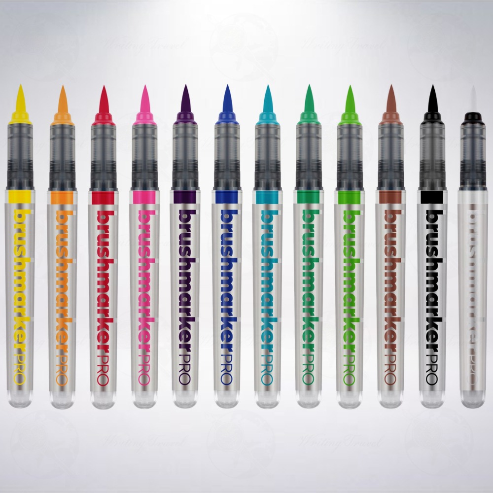 波蘭 Karin Brushmarker Junior 12色軟筆刷麥克筆組-細節圖5