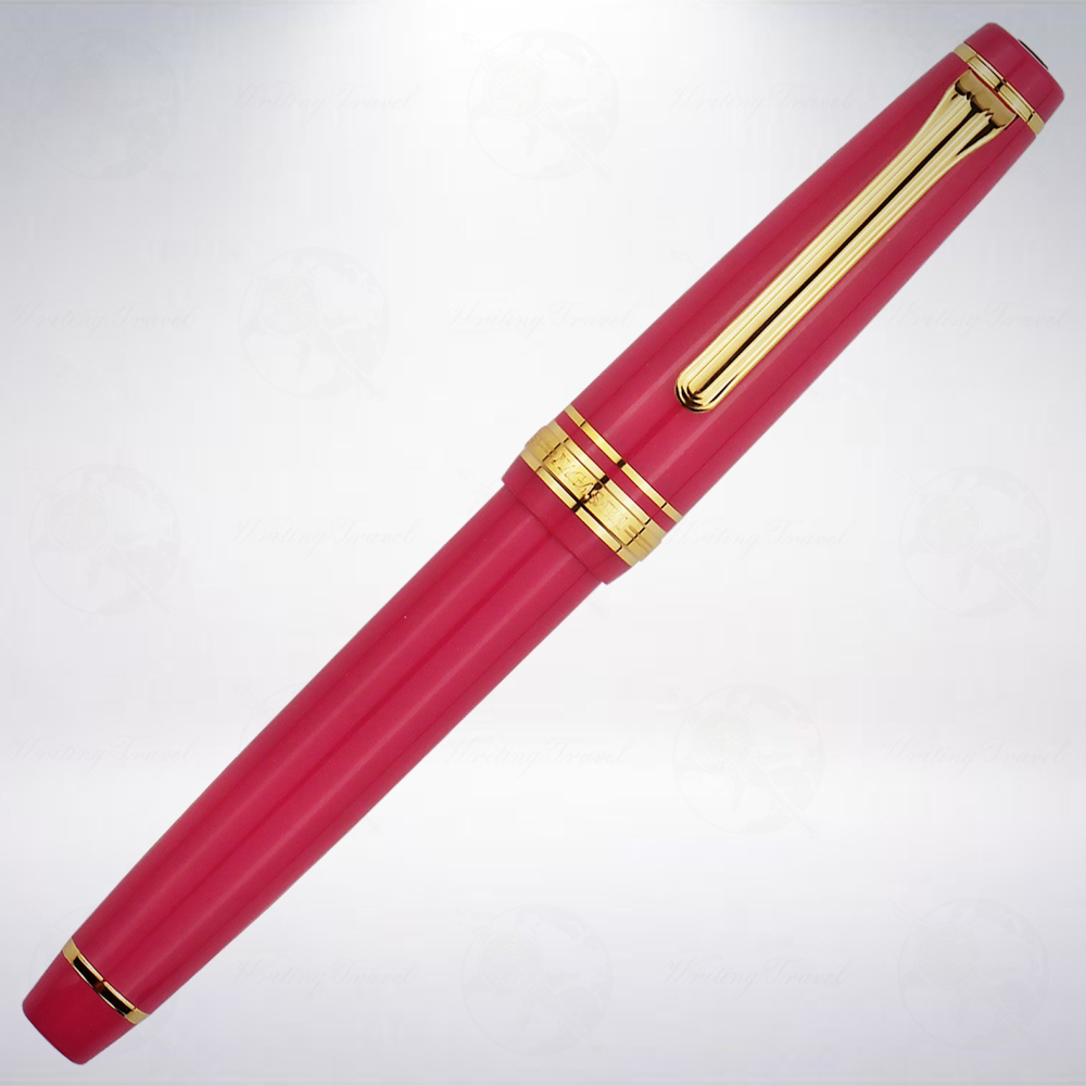 日本 NAGASAWA BESIDE 14K 風見雞鋼筆: 須磨離宮玫瑰紅/Rose-細節圖2