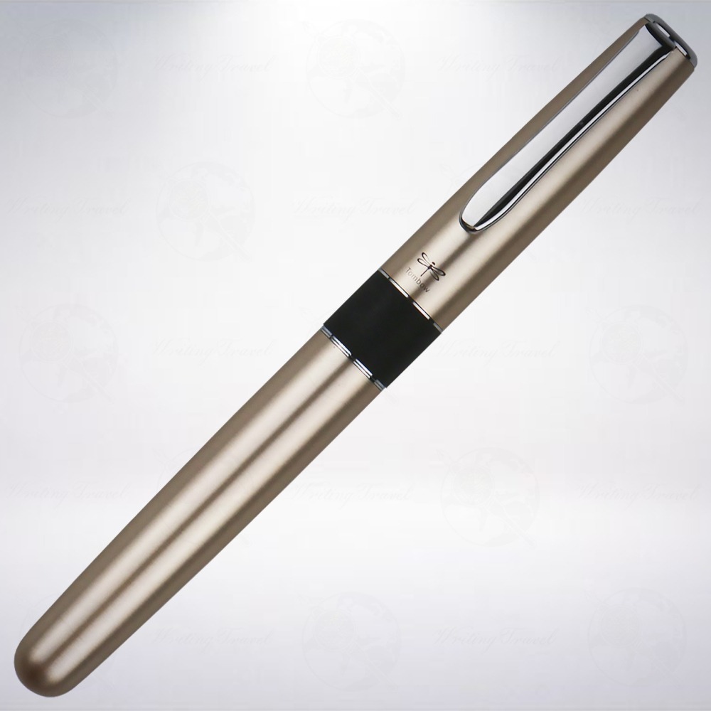 日本 Tombow 蜻蜓 ZOOM 505 鋼珠筆: 銀色(接近香檳金)-細節圖2