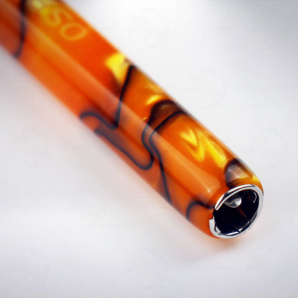 美國 OSPREY 壓克力手工直桿: 虎斑橘/Tiger Orange-細節圖2