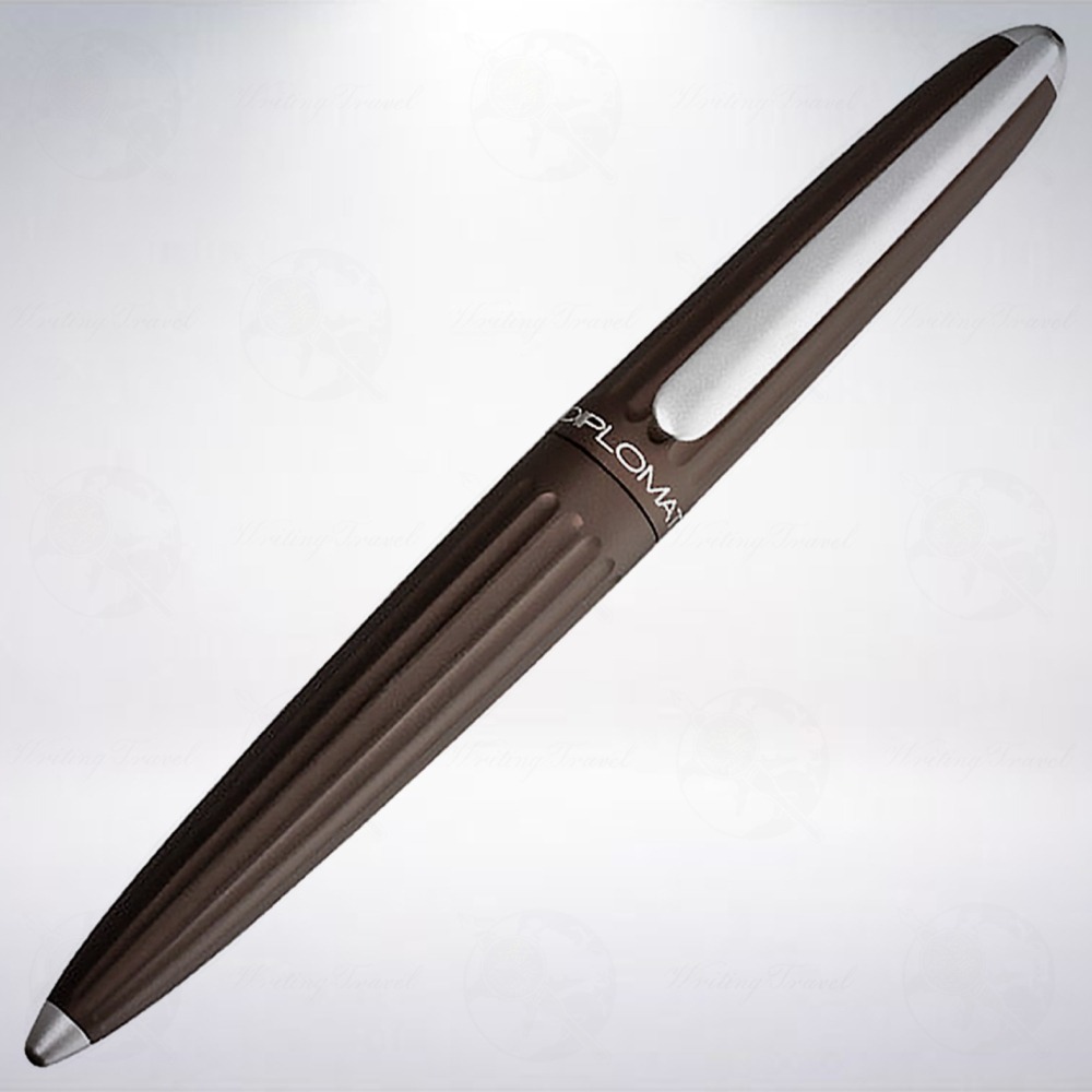 德國 迪波曼 DIPLOMAT Aero 太空梭鋼筆: 金屬棕/Metallic Brown-細節圖2