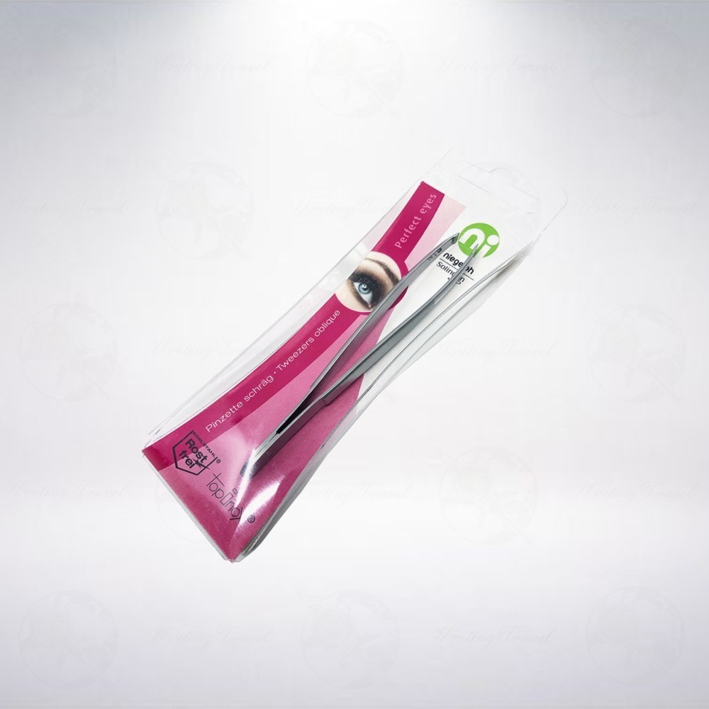 德國 NIEGELOH 尼格魯 不鏽鋼傳統傾斜鑷子-細節圖2