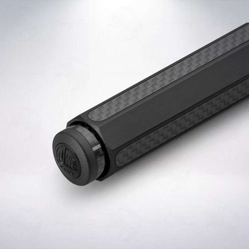 德國 Kaweco AC Sport 碳纖維原子筆: 黑色/Black-細節圖3
