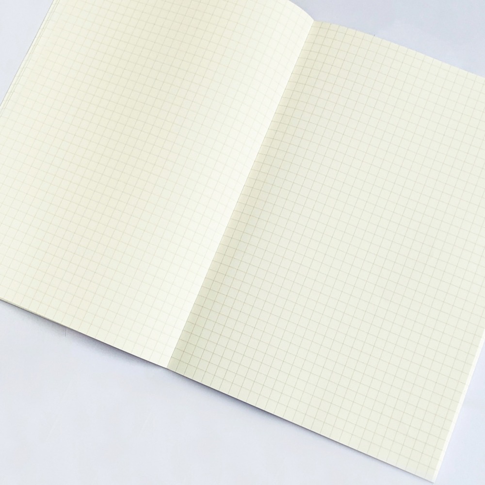 台灣 綠的紙品 conifer 插畫家柔伊聯名 A5 膠裝筆記本: 鯨之綠洲(方格)-細節圖2