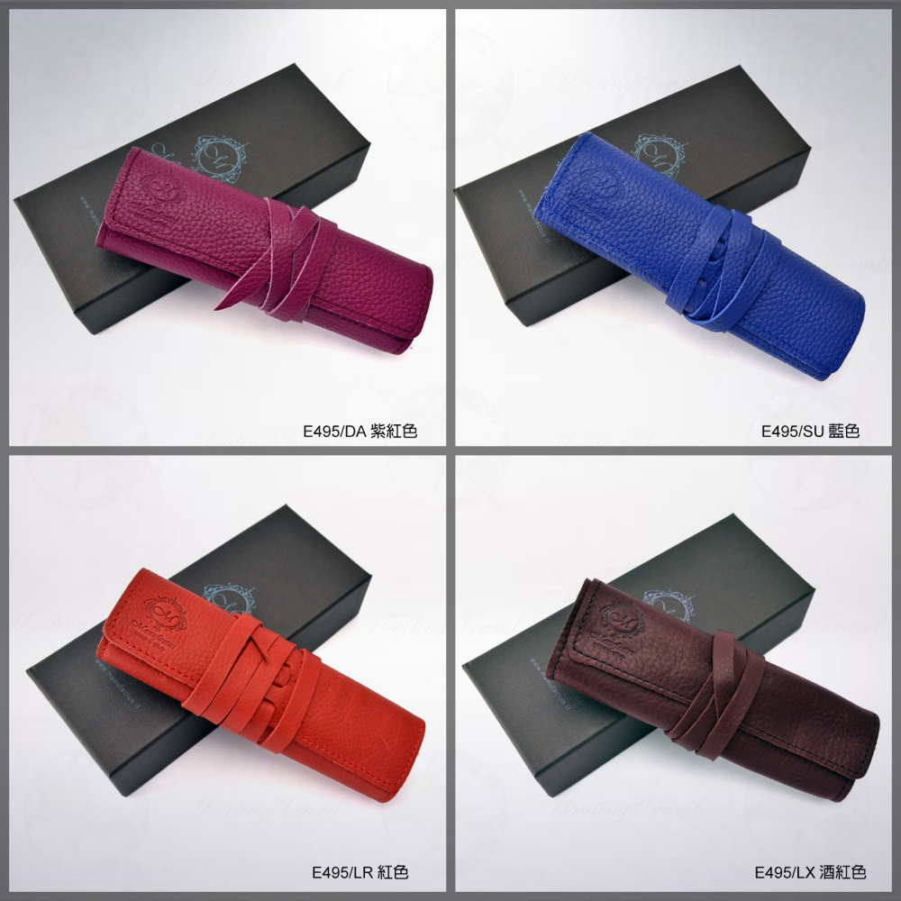 義大利 Manufactus 真皮筆袋 (4支裝)-細節圖6