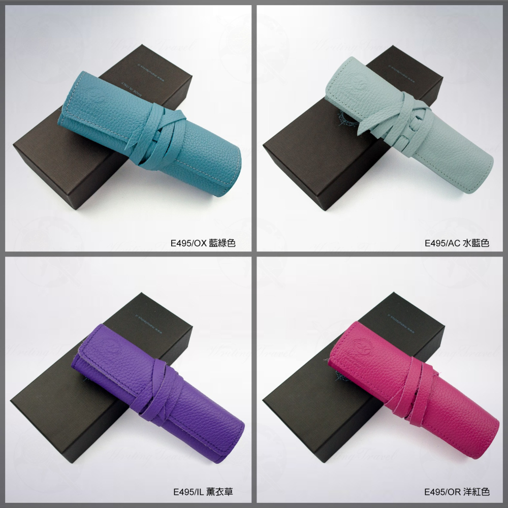 義大利 Manufactus 真皮筆袋 (4支裝)-細節圖8