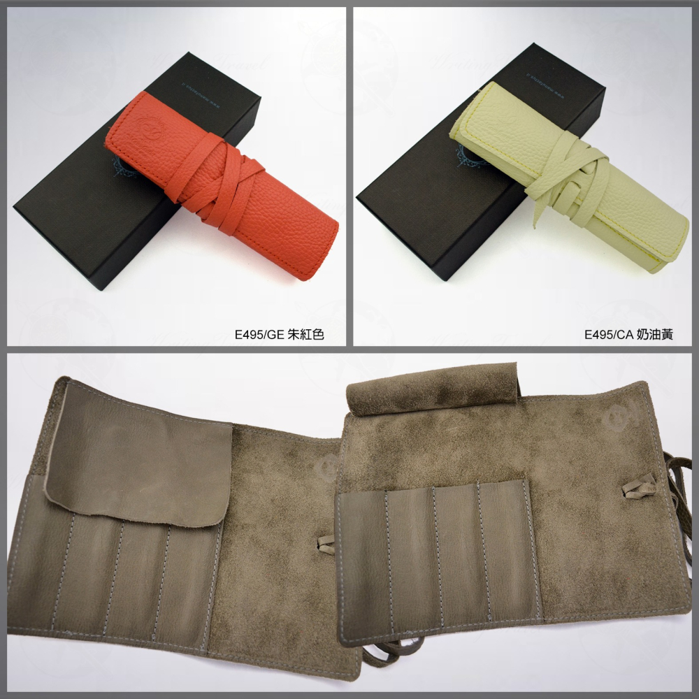 義大利 Manufactus 真皮筆袋 (4支裝)-細節圖9