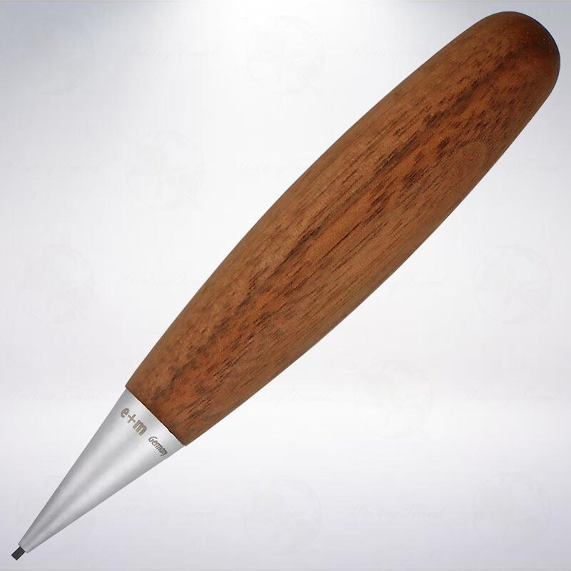 德國 e+m Move 1.18mm 旋轉出芯式自動鉛筆組: 胡桃木/Walnut-細節圖2