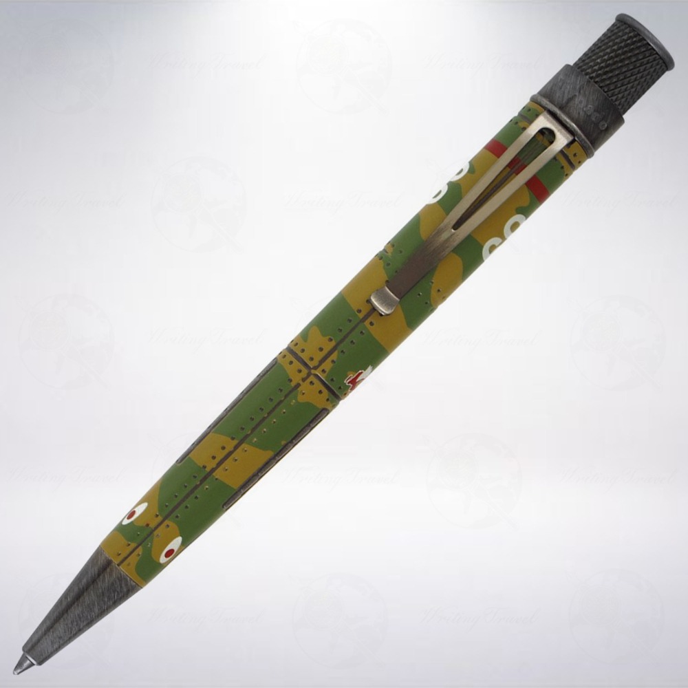 絕版! 美國 Retro 51 Tornado Rollerball 鋼珠筆: 飛虎隊/Tiger Shark-細節圖2