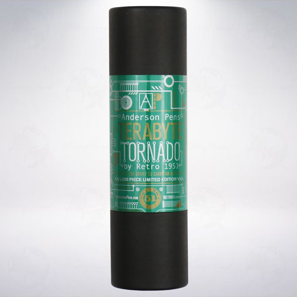 美國 Retro 51 Tornado Rollerball 鋼珠筆: 兆位元組/Terabyte-細節圖2