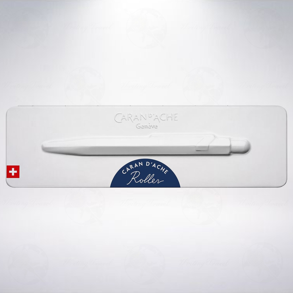 瑞士 卡達 CARAN D＇ACHE 849 Roller 鋼珠筆: 藍色-細節圖2